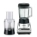 Cuisinart BFP-10CH PowerBlend Duet Blender and Food Processor, Chrome and Black