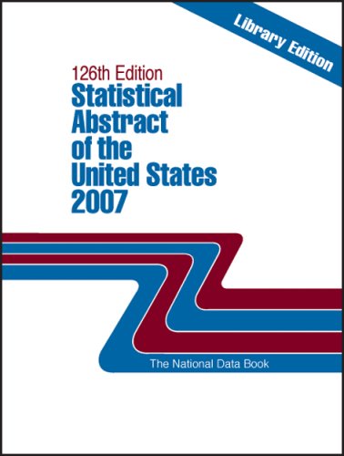 Statistical Abstract of the United States 2007: The National Data Book (Statistical Abstract of the United States Enlarged Print Edition (Library Edition)) under Large Print in The Books Store