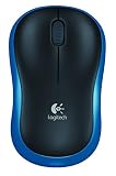 Logitech M185 Wireless Mouse - Blue [PC] (Accessory)