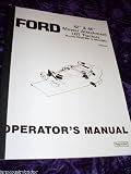 Ford 42/48 Mower Attachment OEM Tractor OEM Tractor Owners Manual 42004221
