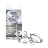 from Tommee Tippee Tommee Tippee Closer to Nature Easivent Variflow Teats (2-Pack) (Model 422140)