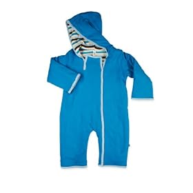 Green Baby Padded Pramsuit  (0 - 3 Months, Blue)