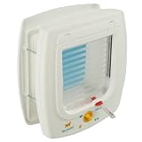 Ferplast Swing 7 Magnetic Cat Door White
