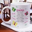 Personalized Grandma Coffee Mug Personalized Grandma Coffee Mug