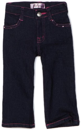 Pink Angel Baby-girls Infant Flared Jean, Dark
