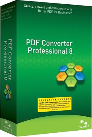 Nuance PDF Converter Professional 8.0
