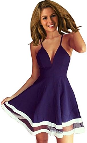 Womens Mesh and V Neck Sheer Lingerie Dress