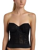 Goddess Women's Lace Bustier Bra, Black, 34D Goddess Women's Lace Bustier Bra, Black, 34D