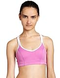 Champion Women's Shape T-Back Sports Bra,Solar Pink/White,36C