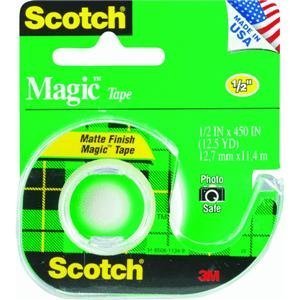 3m 119 1/2 x 800 Scotch Magic Tape