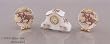 Reutter Porcelain Miniature Horse Clock and Plate Set