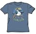 Search : Batman DC Comics THE PENGUIN Slate Blue Villian Adult T-shirt Tee Shirt