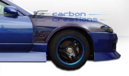 1989-1994 Nissan 240sx S15 Conversion Carbon Creations M-1 Sport Fenders