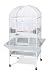 Prevue Pet Products Medium Dometop Bird Cage 3162W, Pewter Hammertone