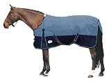 WeatherBeeta Orican Standard Neck Lite Turnout Sheet - Denim Blue