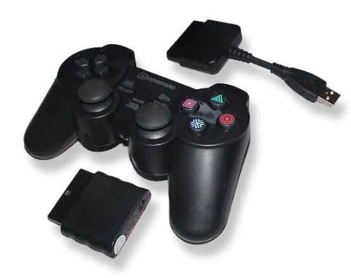 Childrens Toyshop  Used : WIRELESS PLAYSTATION 2 3 PS2 PS3 PC CONTROLLER JOYPAD