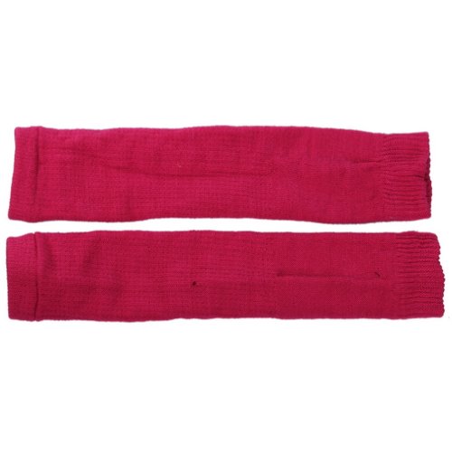 EOZY Women Long Sleeve Arm Warmers Fingerless Gloves Thumb Hole Knitted Mittens