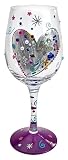 Lolita Glass - Silver Lining Wine Glass