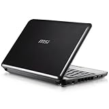 MSI Wind U100-432US 10-Inch Netbook (1.6 GHz Intel Atom Processor, 1 GB RAM, 160 GB Hard Drive, XP Home, 6 Cell Battery) Black