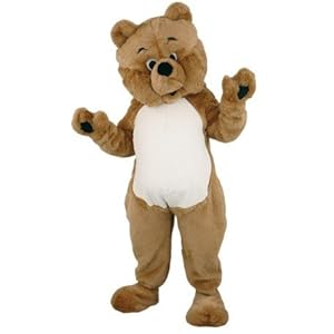 Mascotte déguisement ours