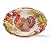 Large Oval Thanksgiving Turkey Serving Platter 19 Inch - Thanksgiving Holiday Dinnerware
