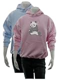 Women’s Blue Panda Hoodie L – Created using a list of 37 popular animals on the endangered species list
