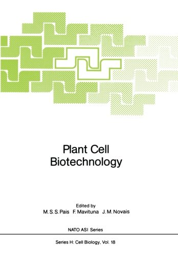 Plant Cell Biotechnology (Nato ASI Subseries H:)