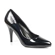 4 Inch Womens Sexy Shoes Wear To Work Shoes Classic Pump Shoes Black Patent