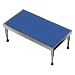 Vestil AHT-H-1936-A Aluminum Adjustable Work-Mate Stand with Ergo Matting Deck, 500 lbs Capacity, 36" Length x 19" Width Deck, 10" - 16" Height