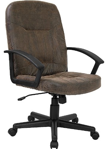 Bomber Jacket Brown High Back Executive Swivel Chair [BT-203-BOMBER-GG]