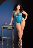 Plus Sized Butterflies Sleepwear Teddy