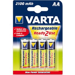 VARTA Ready2use Akku Mignon/AA 56706 4er Pack günstig Varta Akku