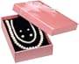 White Freshwater Cultured Pearl Mother-and-Daughter Necklace and Earring Set with Sterling Silver Clasp
