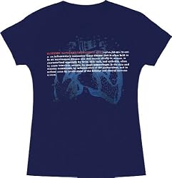 Fox House M.D. It's Not Lupus Navy Juniors T-shirt Tee