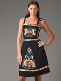 VaVa by Joy Han Dress - Lauren Babydoll in Black