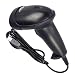 Wired Handheld USB Automatic Laser Barcode Scanner Reader With USB Cable (Black)
