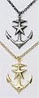 KITSCH N' KOUTURE ANCHORS AWAY NECKLACE