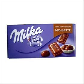 World's Best Milka Chocolate - Noisette, 10 Bars