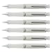 Office Products : Papermate PhD Retractable Ballpoint Pen, Pearl White, Black Ink, Medium, 6 Pack
