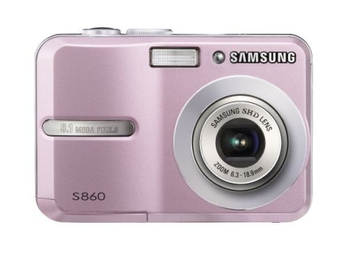Childrens Toyshop  Kamera & Foto : Samsung S860 Digitalkamera (8 Megapixel, 3-fach opt Zoom, 2,4" Display) in pink