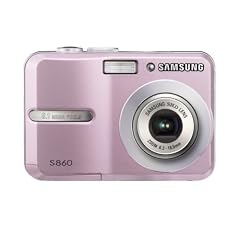 Samsung S860 Digitalkamera (8 Megapixel, 3-fach opt Zoom, 6,1 cm (2,4 Zoll) Display) pink