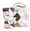 Blooming Bouquet Gift Sets - PREP SCHOOL PINK - Bottle Bag & Burp Set