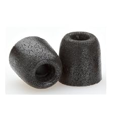 Comply Foam Tips, T500 (Gr��e L, 3 Paar Pck., Farbe: schwarz), Ohrpassst�cke f�r In Ear H�rersysteme der Marken: Sennheiser, Yamaha, Zune, Ultimate Ears, V-Moda, M-Audio, Digify