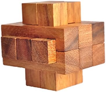 Burr puzzle , notched sticks , Wooden Game