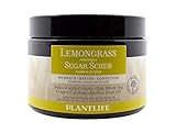 Lemongrass Face & Body Sugar Scrub - 100% Natural, 14 oz