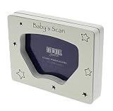 Baby Scan Wooden Photo Picture Frame Christening Gift 3 x 2 inches