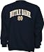 Notre Dame Fighting Irish Navy Tackle Twill Crewneck Sweatshirt