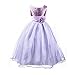 Acecharming Girls'Flower Party Wedding Gown Bridesmaid Tulle Ruffle Dress