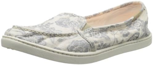 Roxy Women's Lido II Boat Shoe,Silver,9 M US
