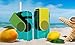 asobu Juicy Drink Box The Ultimate Unbreakable Reusable 10oz Water Bottle for Kids Bpa Free (Blue Red Purple